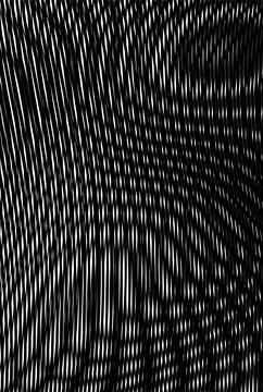 Vertical abstract banner background with stripes texture and moire effect. Stock Illustration