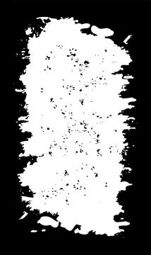 Vertical Abstract Black Rustic Rough Frame Background Vintage Retro Style w.. Stock Illustration