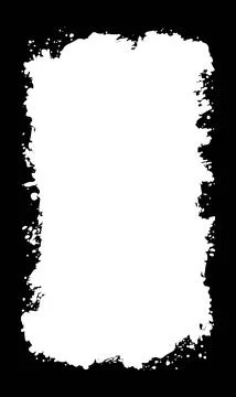 Vertical Abstract Black Rustic Rough Frame Background Vintage Retro Style w.. イラスト素材