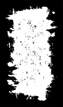 Vertical Abstract Black Rustic Rough Frame Background Vintage Retro Style w.. Stock Illustration