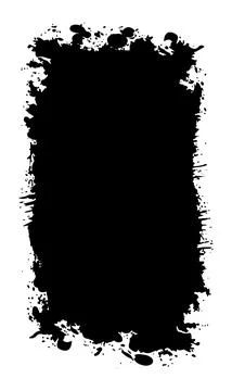 Vertical Abstract Black Rustic Rough Frame Background Vintage Retro Style w.. イラスト素材