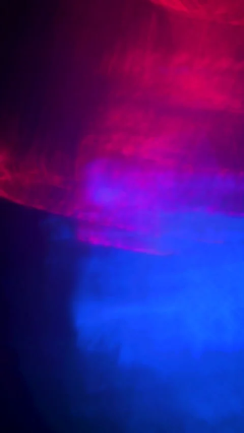 Vertical Abstract Blue and Red Light Leak Overlay Video stock 325533497