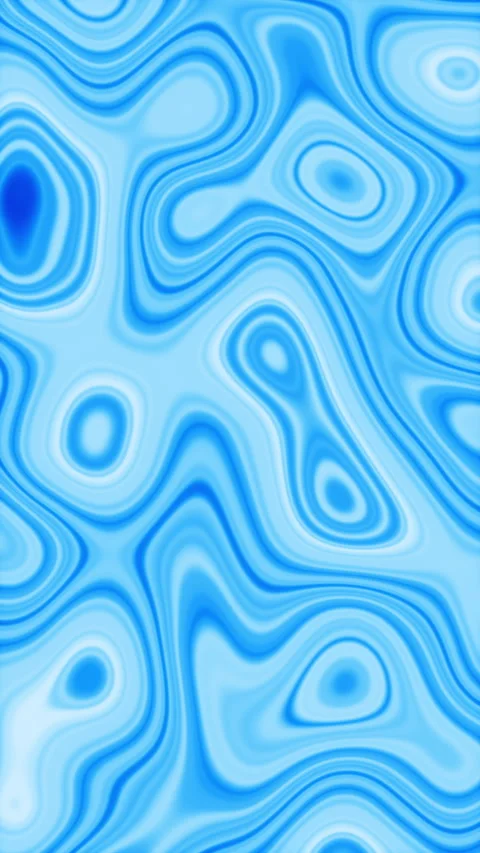 Vertical abstract blue digital background with morphing shapes, loopable Stock Footage 243013761