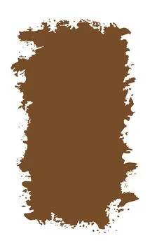 Vertical Abstract Brown Rustic Rough Frame Background Vintage Retro Style w.. Stock Illustration
