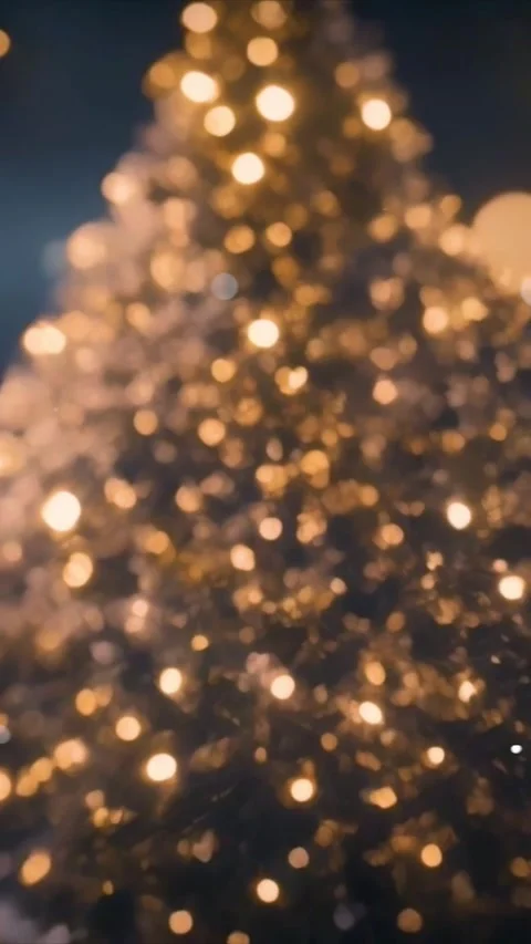 Vertical abstract christmas background animation with glittering particles .. Stock Footage 255538124