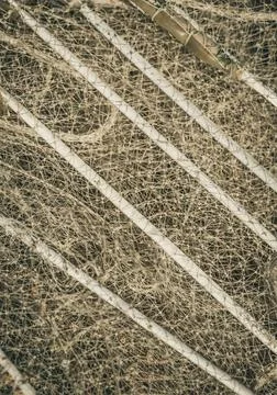 VERTICAL abstract close macro real photo beautiful wallpaper. Fisherman rope net Stock Photos