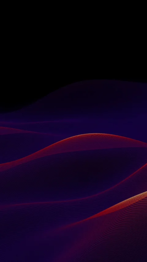 Vertical Abstract Fiery Wave Animation Dark Elegant Background Loop Stock Footage 317677522