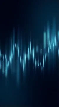 Vertical abstract financial data waveform background Illustrazione stock