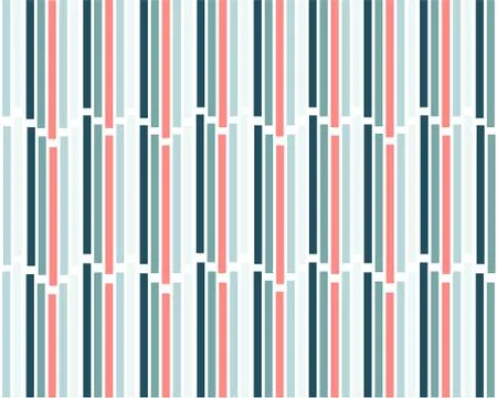 Vertical abstract geometric colored background consisting of a set of lines Stock Illustration