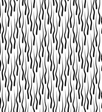 Vertical Abstract Geometric Vector Seamless Pattern Stock Illustration