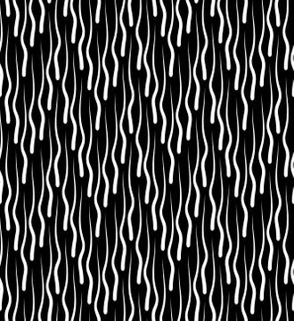 Vertical Abstract Geometric Vector Seamless Pattern Stock Illustration