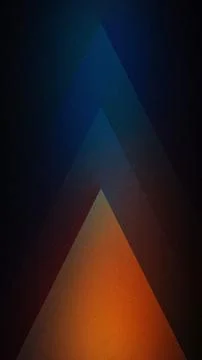A vertical abstract gradient blending deep blue and orange hues with a grai.. Illustration