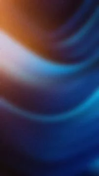 A vertical abstract gradient with flowing waves of orange, brown, and blue .. Illustrazione stock