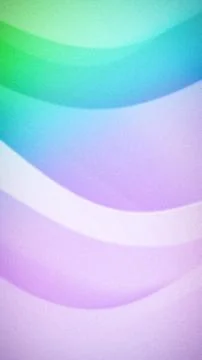 Vertical abstract gradient with smooth waves of green, cyan, and purple hue.. 스톡 일러스트