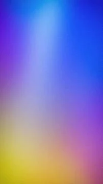Vertical abstract gradient with vibrant transitions of blue, purple, and ye.. Stockillustratie