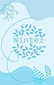 A vertical abstract graphic Stock Illustration