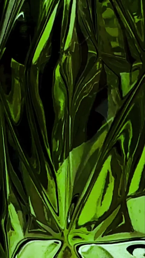 Vertical abstract green background with smooth gradient, motion flow designed Stock Footage 330023130