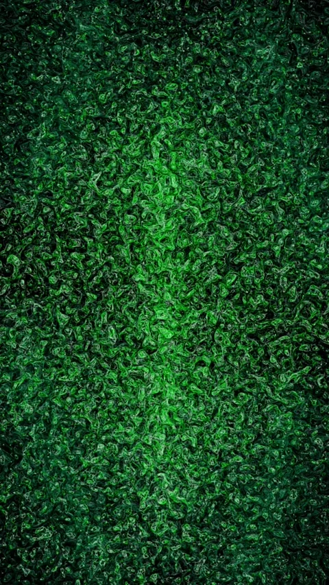 Vertical Abstract Green Gell Squiggles 4K Loop Stock Footage 304752829