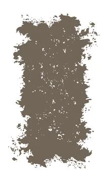 Vertical Abstract Grey Rustic Rough Frame Background Vintage Retro Style wi.. Stock Illustration