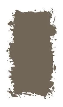 Vertical Abstract Grey Rustic Rough Frame Background Vintage Retro Style wi.. Stock Illustration