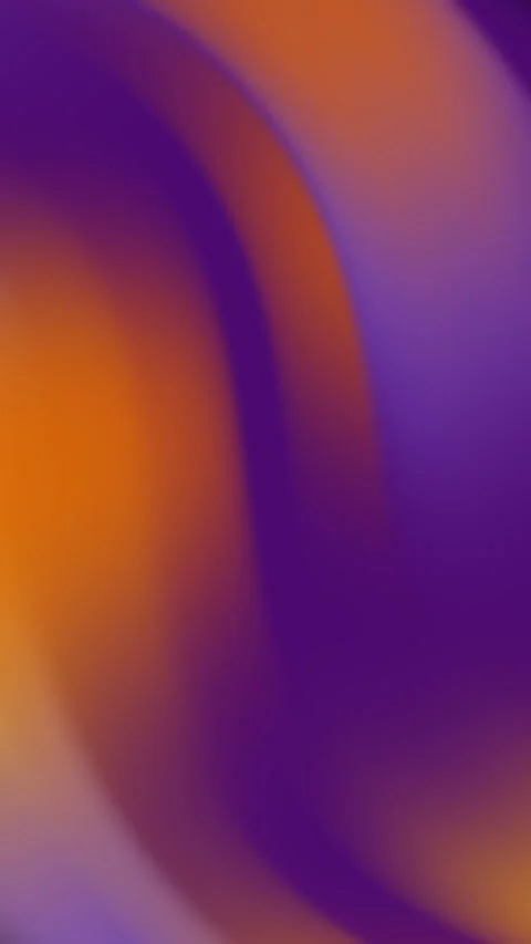 Vertical abstract Halloween gradient background with purple &amp; orange hues Stock Footage 280378063