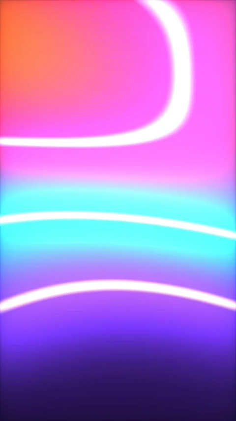 Vertical Abstract Liquid Neon Gradient Loop Background Stock Footage 339324364