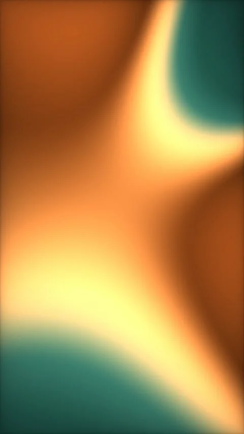 Vertical Abstract Molten Copper and Patina Gradient Background Stock Footage 339324361