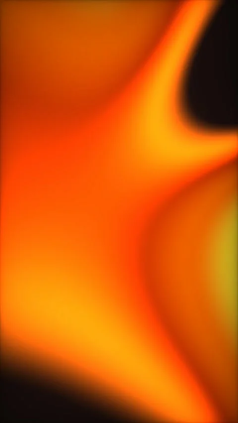 Vertical Abstract Organic Magma Liquid Flow with Soft Warm Glow Stock-Footage 339670063