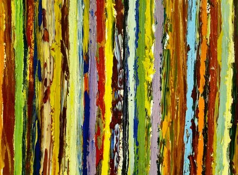 Vertical Abstract Paint Streak Pattern Stock Photos