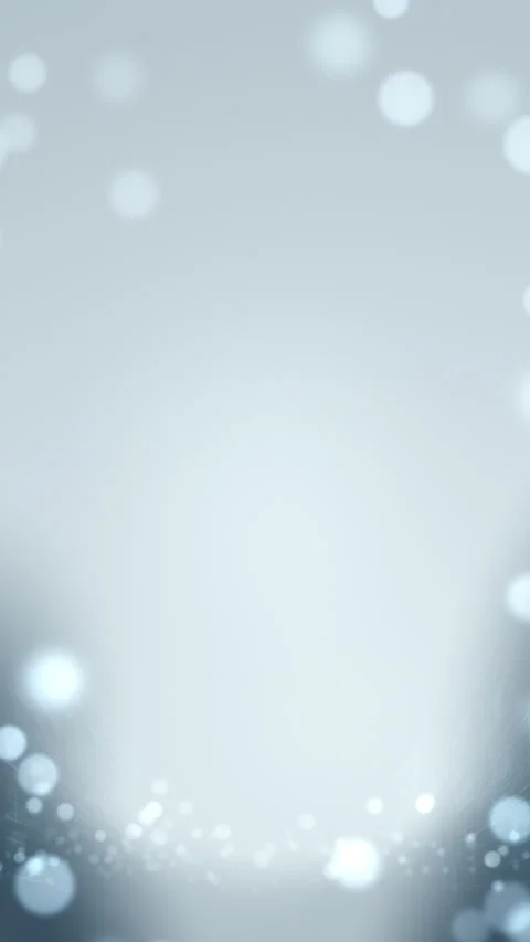 Vertical Abstract Particles Floating in Minimal Grey Background – 4K Loop Stock Footage 329036889