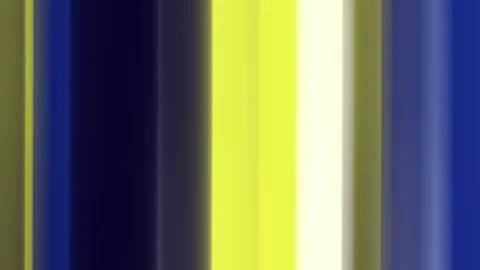 Vertical abstract pattern of yellow blue and white stripes Stock Footage 305392580