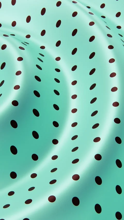 Vertical abstract polka dot blue brown chic fabric pattern textile silk satin Stock Footage 332216160