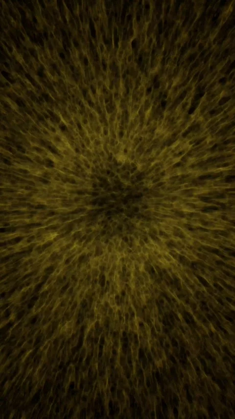 Vertical Abstract Radial Gold Fire Flame 4K Seamless Loop Video stock 334524807