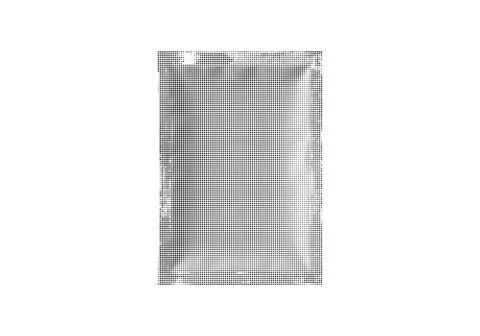 Vertical abstract rectangle with black dot pattern and gradient shading. Stock Illustration