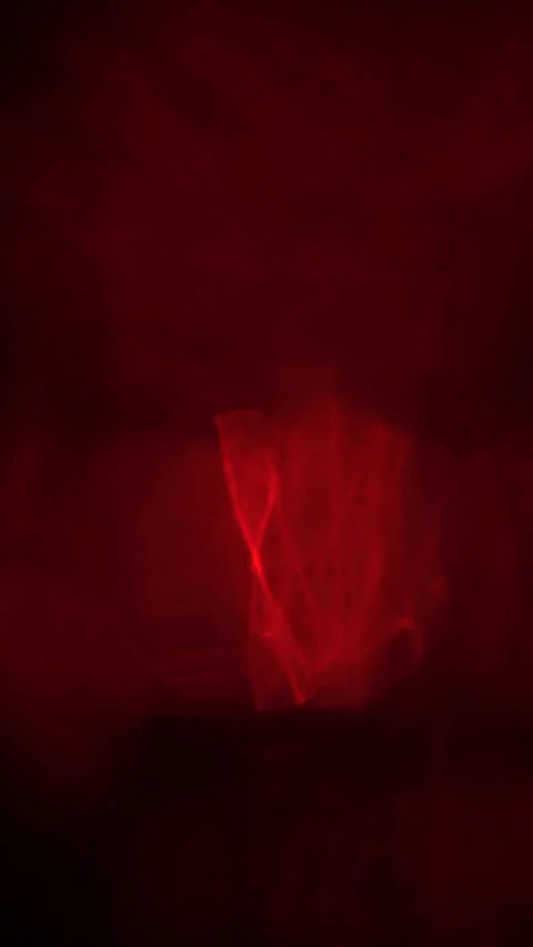 Vertical Abstract Red Bokeh Light Leak Background With Subtle Movement Video stock 330198126