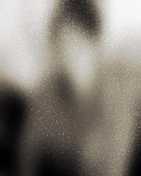 Vertical abstract shape brown with vintage old noise effect, round glitter. Illustrazione stock