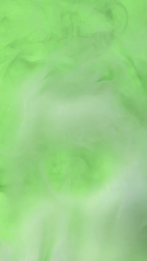 Vertical abstract smoke on green screen background, fog texture in slow motion Stock Footage 317529882