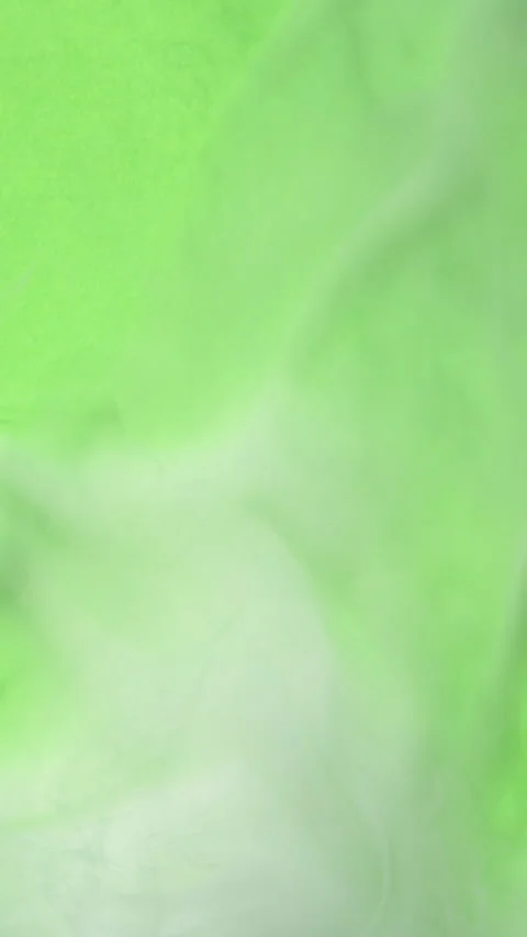 Vertical abstract smoke on green screen background, fog texture in slow motion Stock Footage 317974316
