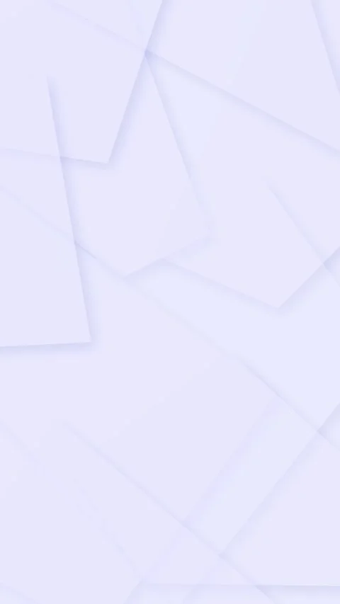 Vertical Abstract White and Light Purple Geometric Layered Background Loop Stock Footage 330367929