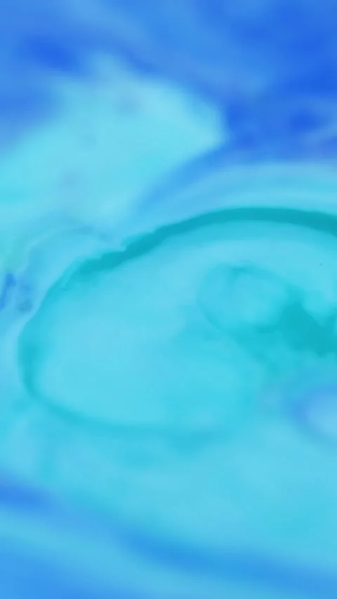 Vertical acrylic fluid wet texture marble paint Stock Footage 340096215