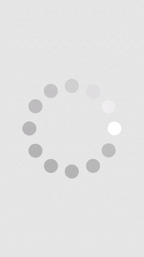 Vertical Alpha Channel Loading Circle Intro Buffering Preloader Loop Vídeos de archivo 342049924