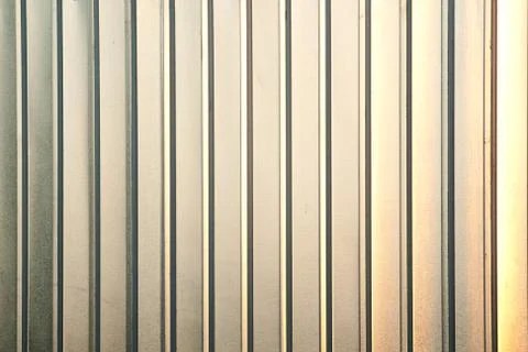 Vertical aluminium texture Stock Photos