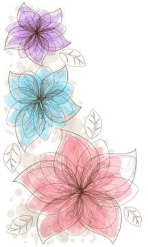 Vertical and horizontal background Stock Illustration