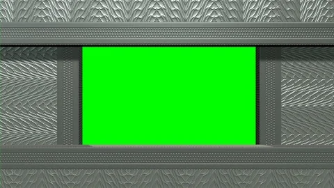 Vertical and horizontal opening and closing of metal panels. Stock Footage 114062876