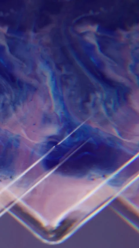 Vertical angle pattern color ink wave geometric Stock-Footage 329282353