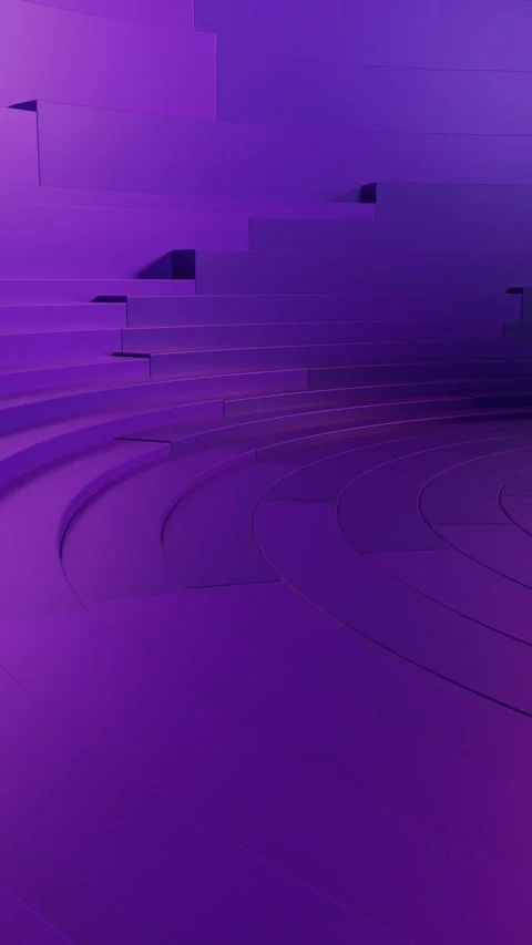 Vertical animated 3D rotating circles. Vídeos de archivo 339285722