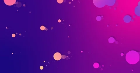 Vertical Animated Background with rising bubbles in pink Stock Footage 109600284
