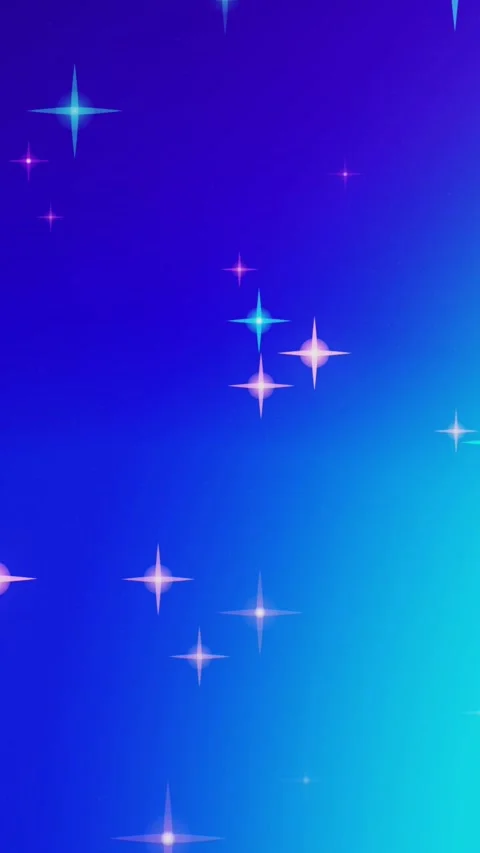 Vertical Animated Star Background with Color Gradient Stock Footage 338394856