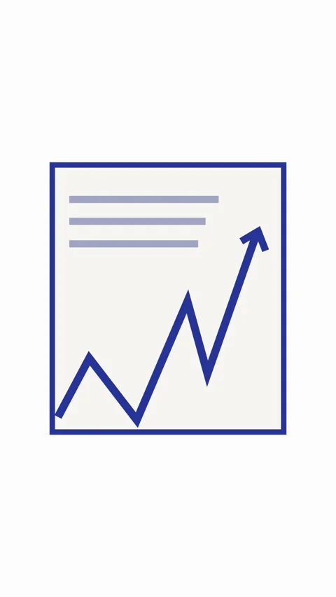 Vertical animation of audit icons with documents and files. Audit and analy.. Stock Footage 314589720