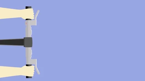 Vertical animation On-board camera on an electric scooter on an asphalt road Stock-Footage 138329735